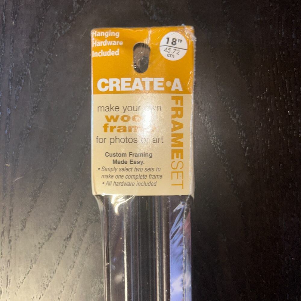 Create A Frame Set 18” Make Your Own Mahogany Wood Frame For Photos Or Art
